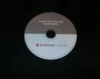 Singer Futura CE 100/200 Installation And Operating Software Plus Upgrade 2.5 • $31.49
