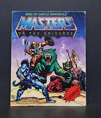 Masters Of The Universe Mini-Comic King Of Castle Grayskull 1981 Toy Alcala FN+ • $15