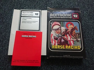 £14.99 • Buy Acetronic Video Game No. 12 Horse Racing