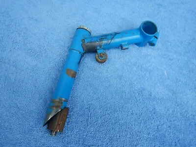 Vintage 1  Roller Stem Marin Mountain Bike Cantilever 25.4mm Clamp Blue Quill • $39.99