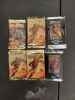 Marvel Masterpieces Sealed Packs Combo • $57.50