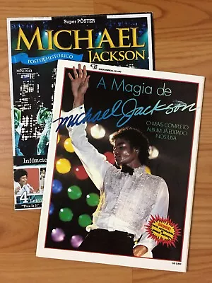 Michael Jackson - Two Rare Magazines From Brazil! Enjoy! • $36