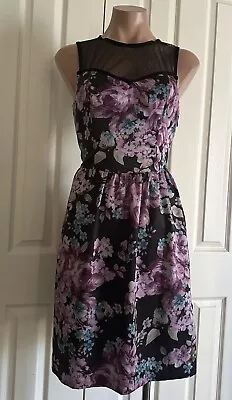 REVIEW Silky Lightweight Summer Party Travel Dress Size 10 • $20