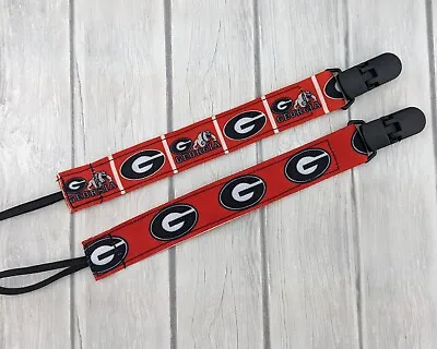 Pacifier Clip Pacifier Holder Baby Shower Gift Baby Stocking Stuffer Georgia • $9.95