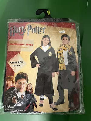 Disguise Harry Potter Hufflepuff Robe Hogwarts Wizarding World Costume Size S/M • $15