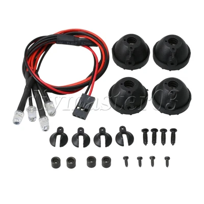 $10.66 • Buy RC1:10 Lights Set 5V 22MM White Headlights Taillight FZ0029 For RC Model
