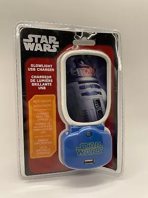 R2-D2 Star Wars Droid Glowlight USB Charger LED Night Light Outlet Phone Plug • $15