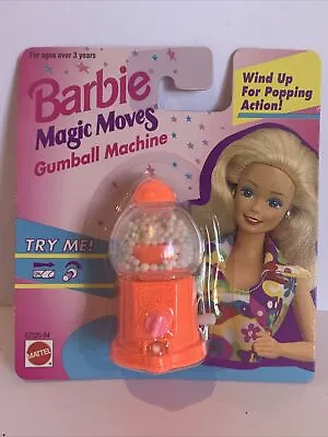 Barbie Magic Moves Gumball Machine Doll Accessory 1995 Mattel #67020 NRFP • $29.95