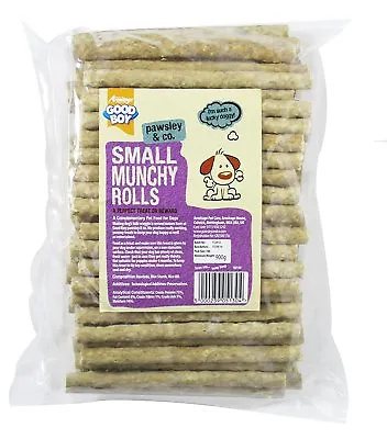 £8.39 • Buy Good Boy 05130 Rawhide Small Munchy Rolls Dog Treats Food Chews Snack 100 Pack