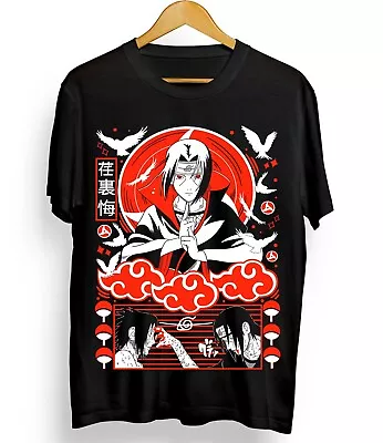 Itachi Uchiha T-Shirt Naruto Shippuden Japanese Anime Manga Style Shirt All Size • $17.99