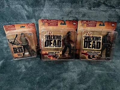 Walking Dead Daryl Dixon And 2 Walkers In Box • $80