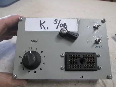 Power Switch?? Military Radio Part??  Unknown Use DMM? • $35