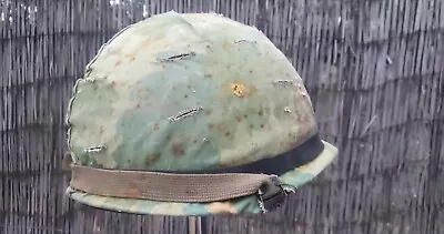 1965 US M1 COMBAT Helmet. ( Vietnam War Era ) • $150