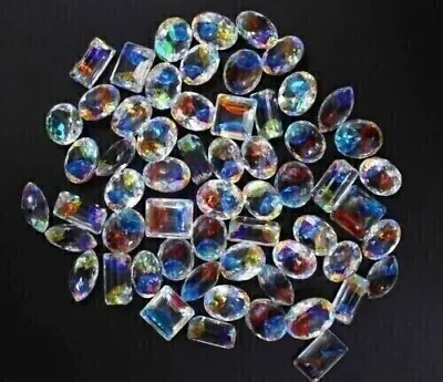 100 Ct Certified Natural Mix Rainbow Mystic Topaz Quartz Lot Loose Gemstone • $20