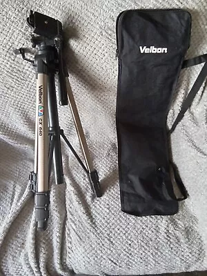 Velbon Victory Cx640 Adjustable Tripod PH-656Q • £17