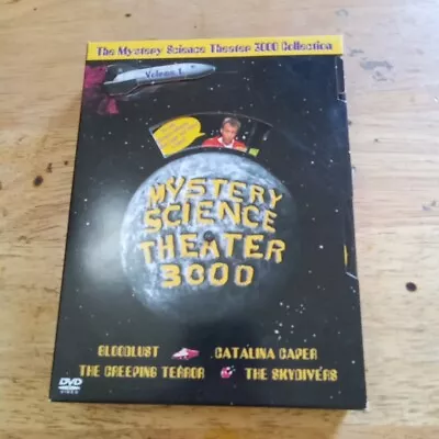 MYSTERY SCIENCE THEATER 3000 VOLUME 1 Rocket Spinner 4 Dvd Box Set • $9.98