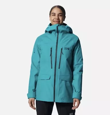 Mountain Hardwear Women Boundary Ridge Gore Tex Jacket Small Synth Green X-SMALL • $199.99