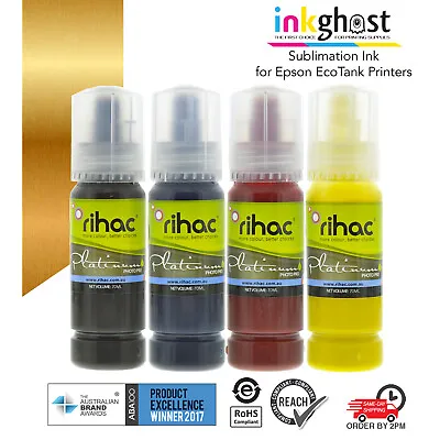 $16.50 • Buy Dye Sublimation Ink For All Epson EcoTank Printers 522 ET-2810 2811 1810 4800