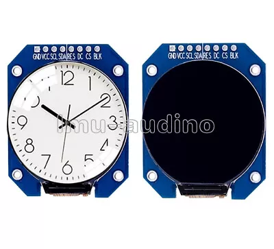 1.28   TFT LCD Display Round RGB IPS HD 240x240 Resolution GC9A01 Driver • $3.81