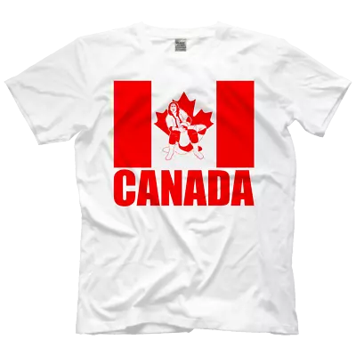 Bret  The Hitman  Hart - Canada T-Shirt • $34.99