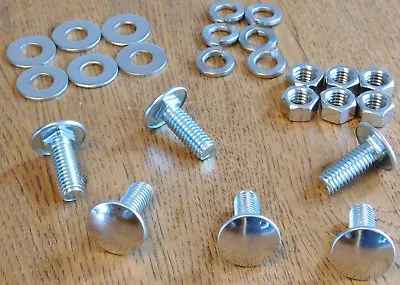 6 Old School Stainless Steel Bumper Bolts/nuts! Mopar Cuda Charger Gtx  • $121