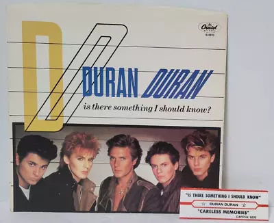 DURAN DURAN Is There Something 45 RPM Picture Sleeve ONLY W/ Jukebox Strip *D7 • $5.40