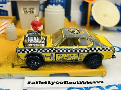 1973 Matchbox Rolamatics Yellow Maxi Taxi #72 Vintage Lesney • $3.99