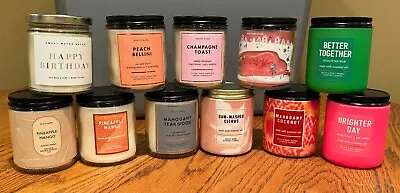 New Bath & Body Works / White Barn /  7 Oz Scented Candle / You Pick / Bargain! • $8.99