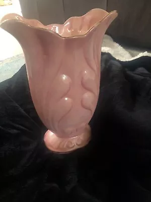 Maling Pink Lustre Tall Vase • £60