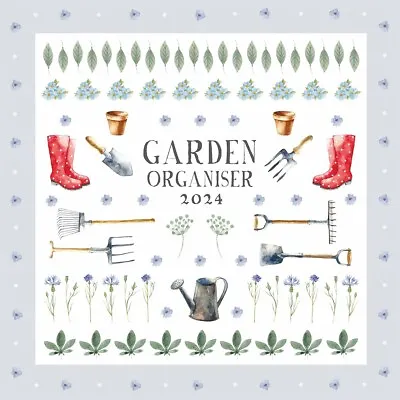 Garden Family Organiser 2024 - Hobbies & Interests - Month To View • £7.98