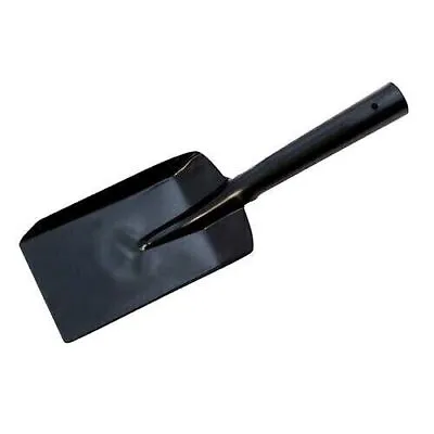 5'' Metal Coal Shovel Black Fireplace Contractor Spade Pet Dog Scoop Garden Home • £6.99