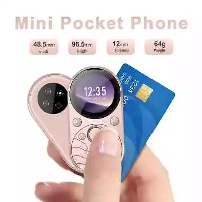 Unlocked Mini Servo I15 Phone Dual Sim Camera Small Pocket Mobile Phone • $34.19