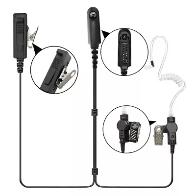 Acoustic Tube Mic Earpiece For  GP340 HT750 HT1250 PRO5550 PRO5450 • $14.90