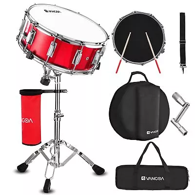 Snare Drum Set Student Beginner Middle School Marching Band Snare Drum Kit W... • $155.05