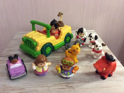 £8.50 • Buy Fisher Price Little People Disney Musical Jungle Book Truck And Disney Figures 