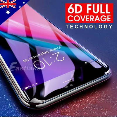 2x For Apple IPhone 7 8 Plus Full Cover Curved Tempered Glass Screen Protector • $5.95