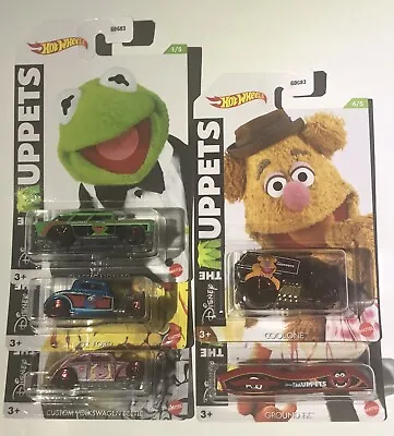 Hot Wheels The Muppets Complete 5 Car Set/new/vhtf !!! • $24.50