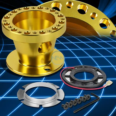 Gold 6-Holes Steering Wheel Hub Adaptor For JDM AE86 Corolla SW20 MR2 Mark 4 MK4 • $16.13