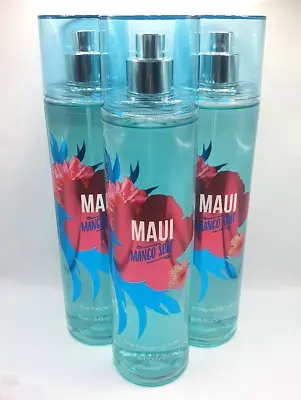 Bath And Body Works Maui Mango Surf Fragrance Body Mist 8 Fl Oz (set Of 3) • $59.95