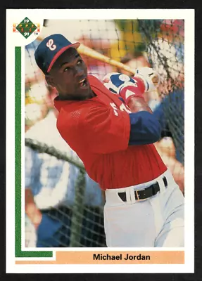 1991 Upper Deck Baseball Card #SP1 Michael Jordan Chicago White Sox (SP) NM-NMMT • $30