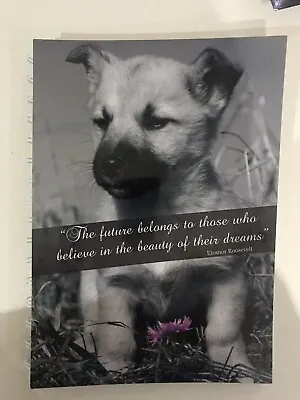 2024-2025 Financial Year Diary Puppy With Future QUOTE A5 WEEK TO VIEW • $14.97