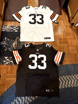 $325 • Buy Nos Nwt Lot 2 Vintage 2012 Clev Browns Trent Richardson Authentic Jersey Size 52