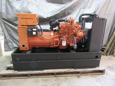 $7750 • Buy 50 Kw Diesel Generator Hino 120/240 Volt Generac 4.0 Litre Generator Single Ph