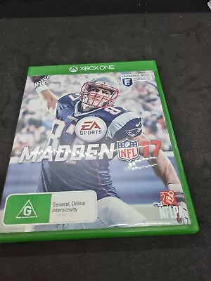 Xbox One Xbox 1 XB1 Madden NFL 17 2017 2K17 Free Postage VERY GOOD CONDITION PAL • $6.30