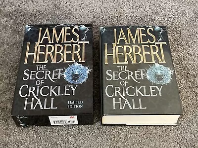 James Herbert: The Secret Of Crickley Hall: Signed Limited Edition Hardcover #34 • £90