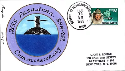 USS Pasadena Commissioning 1989 - Groton CT - F71159 • $3.99