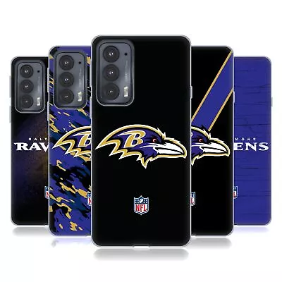 Official Nfl Baltimore Ravens Logo Soft Gel Case For Motorola Phones 2 • $19.95