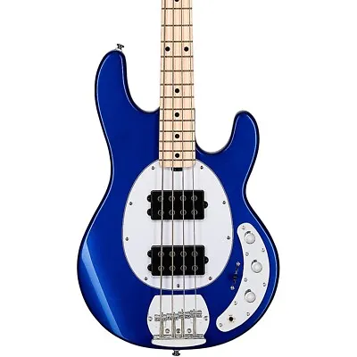 Sterling By Music Man StingRay Ray4HH Maple Fingerboard Electric Bass Cobra Blue • $429.99