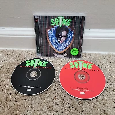 Elvis Costello – Spike 2 CD Remastered Rhino Records Promo Deluxe Edition • $11.95
