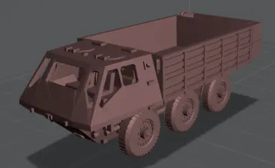 British Army FV622 Stalwart Mk 2 Model Truck RESIN 3D Printed Various Scales • £27